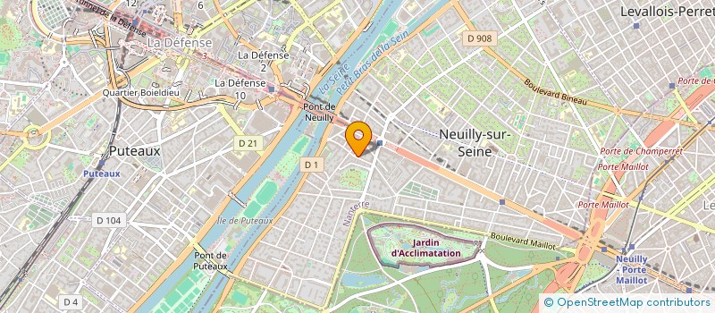 localisation de l'entreprise SARL ELEONORE SERBIN à NEUILLY SUR SEINE