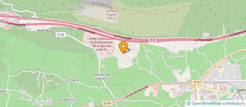 localisation de l'entreprise SARL ELEVAGE CANIN DELAYE à BRIGNOLES