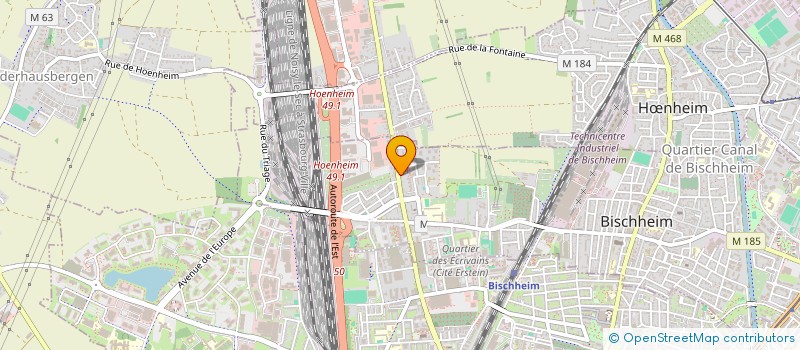 localisation de l'entreprise SARL ELEVEN  HNHEIM