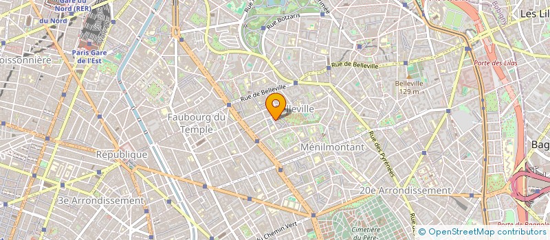 localisation de l'entreprise SARL ELFELINA  PARIS