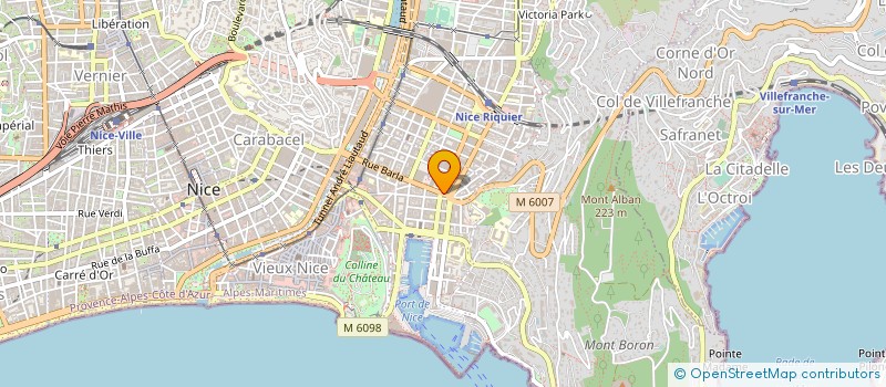 localisation de l'entreprise SARL ELIA FRANCE à NICE