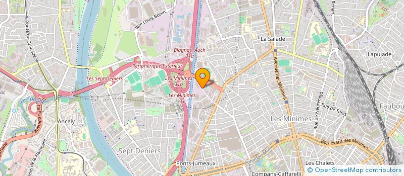 localisation de l'entreprise SARL ELIAS à TOULOUSE