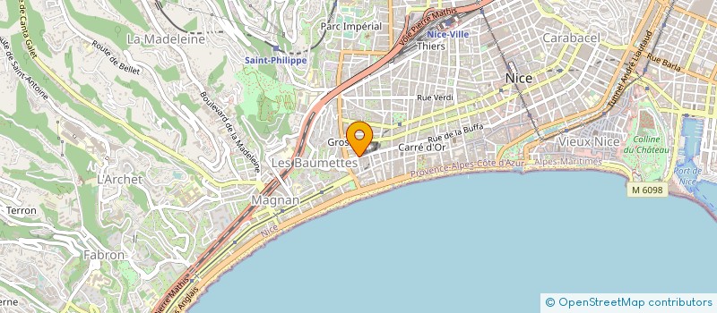 localisation de l'entreprise SARL ELIE à NICE