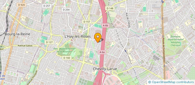 localisation de l'entreprise SARL ELIGUARD PRIVEE  L'HAY-LES-ROSES