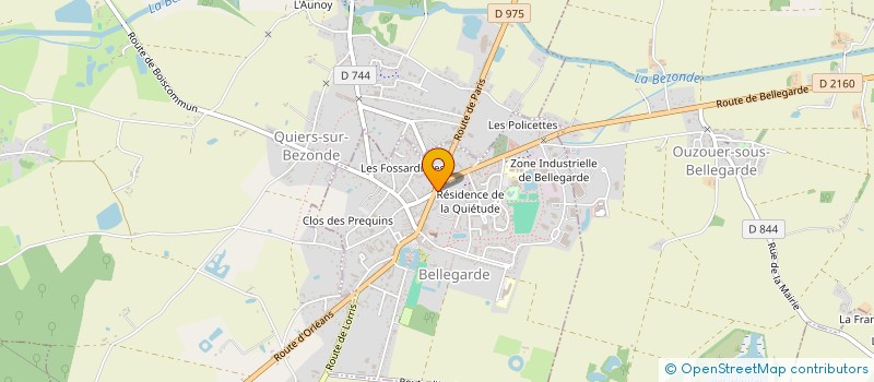 localisation de l'entreprise SARL ELISE ET JOEL BOURGES NOTAIRES ASSOCIES à BELLEGARDE