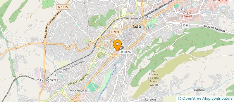 localisation de l'entreprise SARL ELISSA à GAP