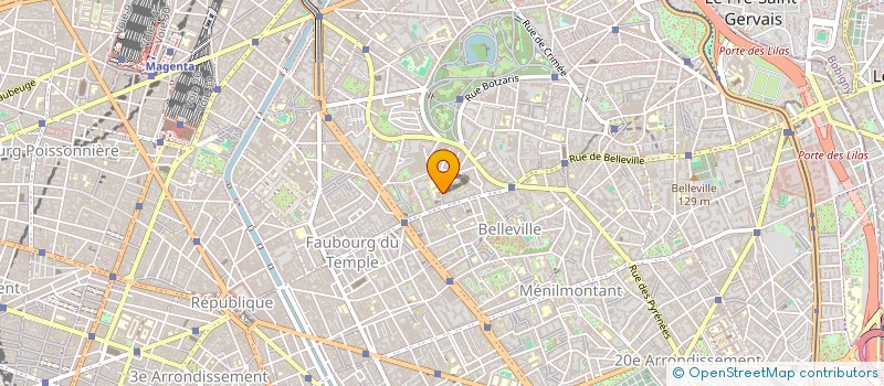 localisation de l'entreprise SARL ELITE  PARIS