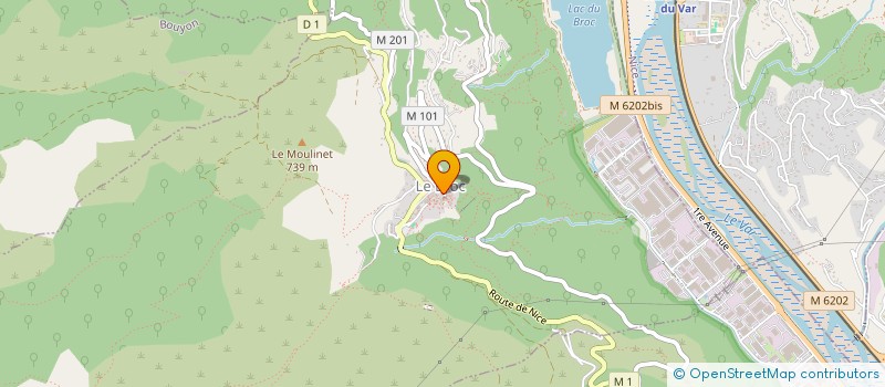 localisation de l'entreprise SARL ELITE PAYSAGE à LE BROC