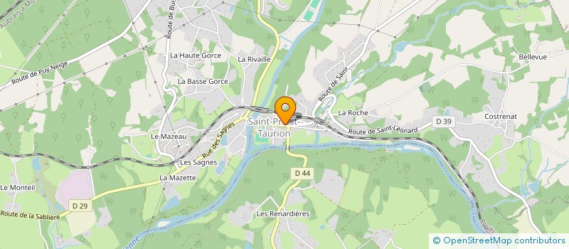 localisation de l'entreprise SARL ELITEC à LIMOGES