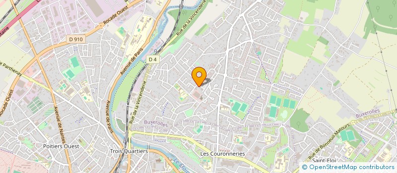localisation de l'entreprise SARL ELIXIR BEAUTE à BUXEROLLES