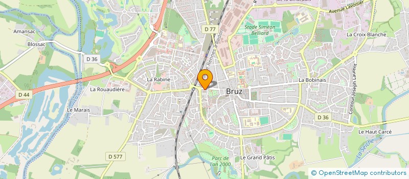 localisation de l'entreprise SARL ELJ à BRUZ