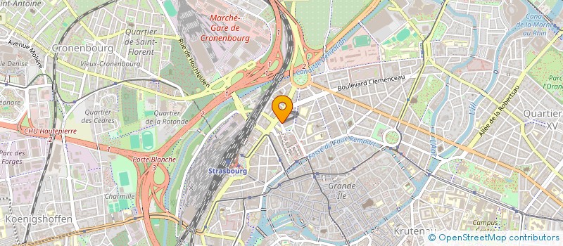 localisation de l'entreprise SARL ELLA  STRASBOURG