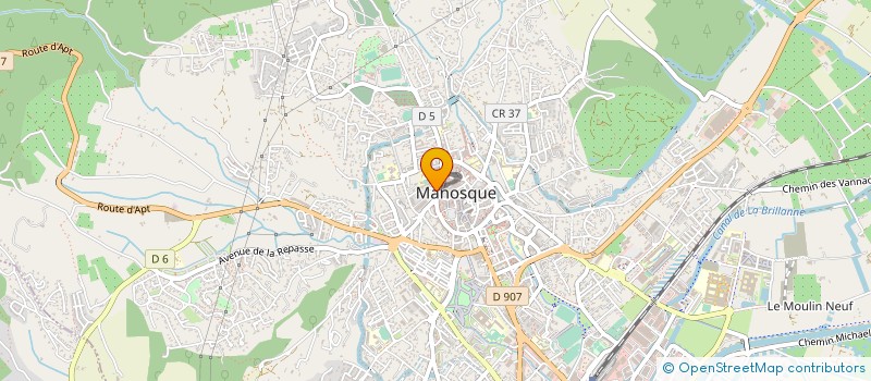 localisation de l'entreprise SARL ELLE ET LUI à MANOSQUE