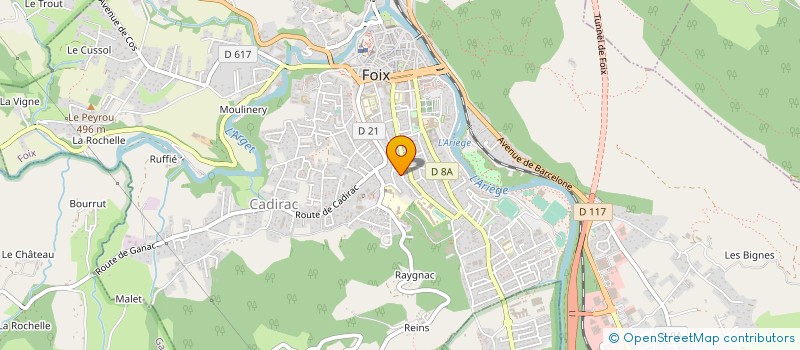 localisation de l'entreprise SARL ELLIE ET COMPAGNIE à PAMIERS