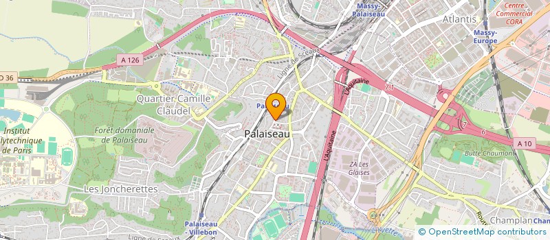 localisation de l'entreprise SARL ELLIS à PALAISEAU