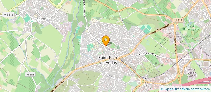localisation de l'entreprise SARL ELM à SAINT-JEAN-DE-VEDAS