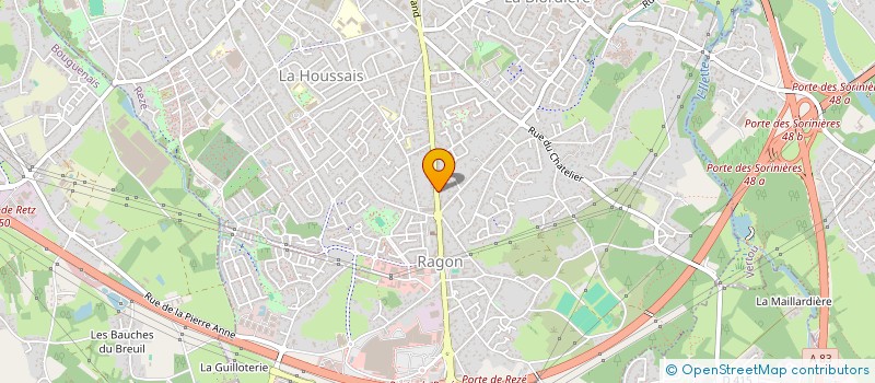 localisation de l'entreprise SARL ELMANE à REZE