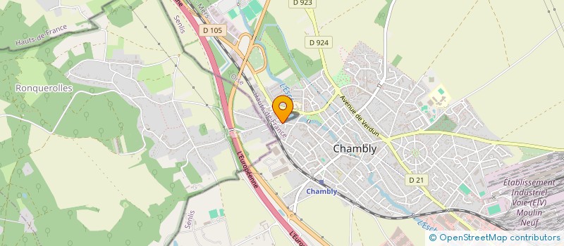 localisation de l'entreprise SARL ELOA à CHAMBLY