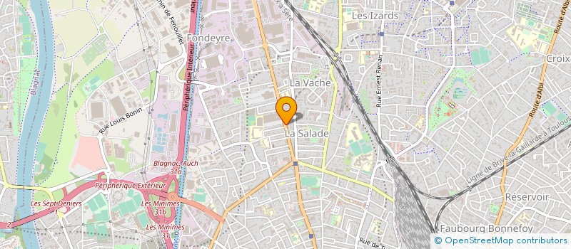 localisation de l'entreprise SARL ELODIE à TOULOUSE