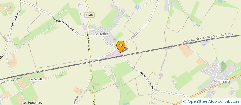 localisation de l'entreprise SARL ELOYSE  FOUCART