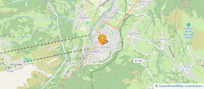 localisation de l'entreprise SARL ELREAL à SAINT-LARY-SOULAN