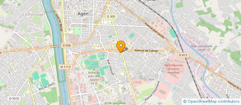 localisation de l'entreprise SARL ELS FLEURS  AGEN