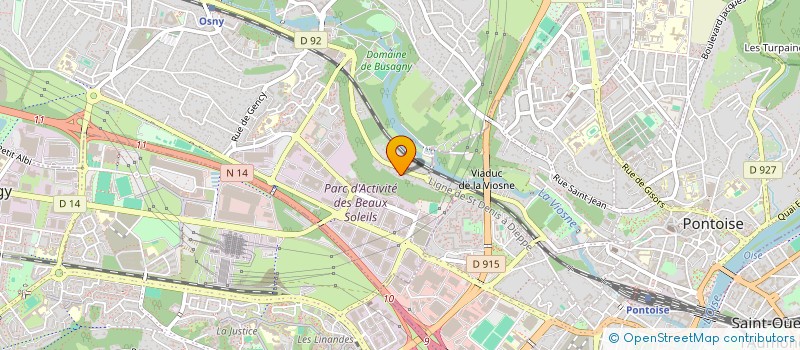 localisation de l'entreprise SARL ELYSEE LOKONON CONSEIL à OSNY