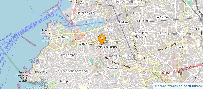 localisation de l'entreprise SARL ELYTECH à MARSEILLE