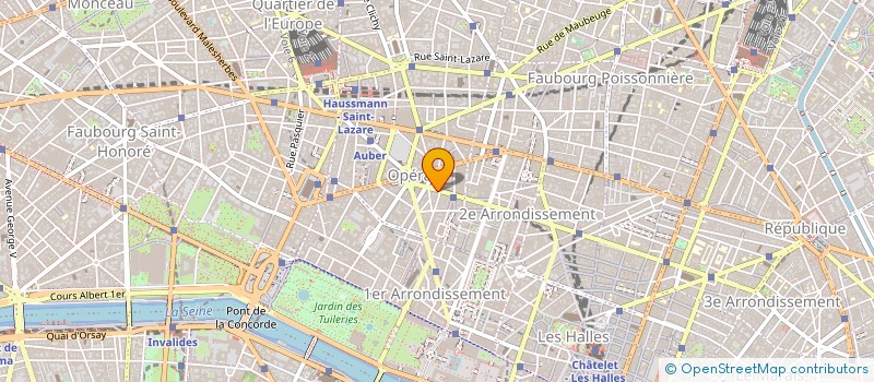 localisation de l'entreprise SARL EMA à PARIS