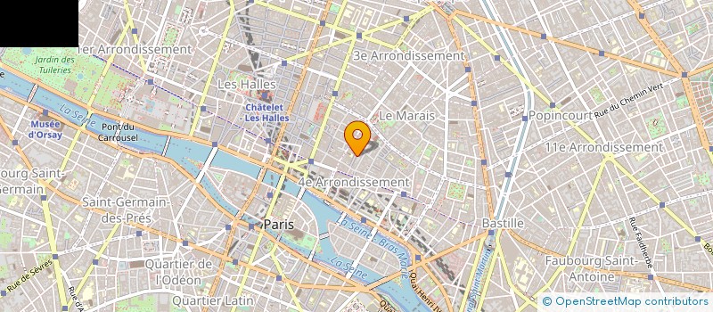 localisation de l'entreprise SARL EMAJOS SERVICES à PARIS