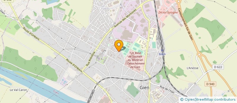 localisation de l'entreprise SARL EMEK à GIEN