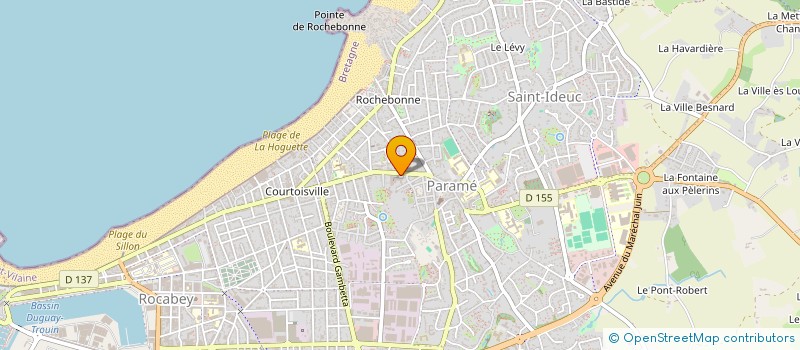 localisation de l'entreprise SARL EMERAUDE CUISINES à SAINT-MALO