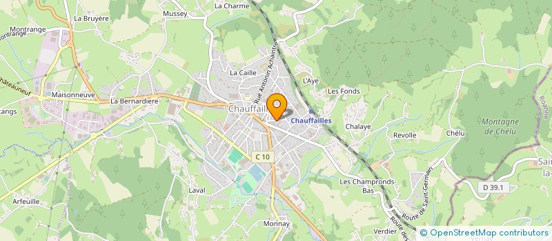 localisation de l'entreprise SARL EMERIC BURNICHON à CHAUFFAILLES