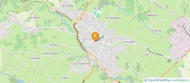 localisation de l'entreprise SARL EMIL  MORNANT
