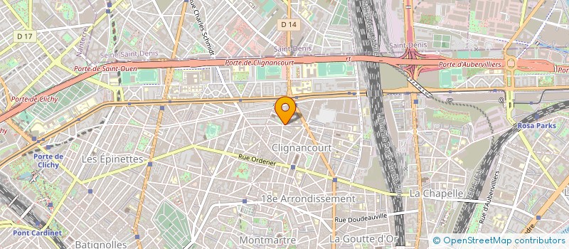 localisation de l'entreprise SARL EMILE ATTAL à PARIS
