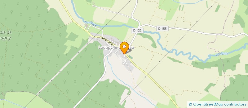 localisation de l'entreprise SARL EMILE THOUVENIN ET FILS à LOUPPY-LE-CHATEAU