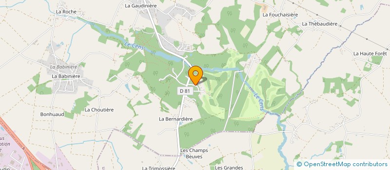 localisation de l'entreprise SARL EMILIE FIALA  VIGNEUX DE BRETAGNE