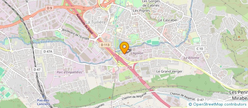 localisation de l'entreprise SARL EMIRZIAN à LES PENNES MIRABEAU
