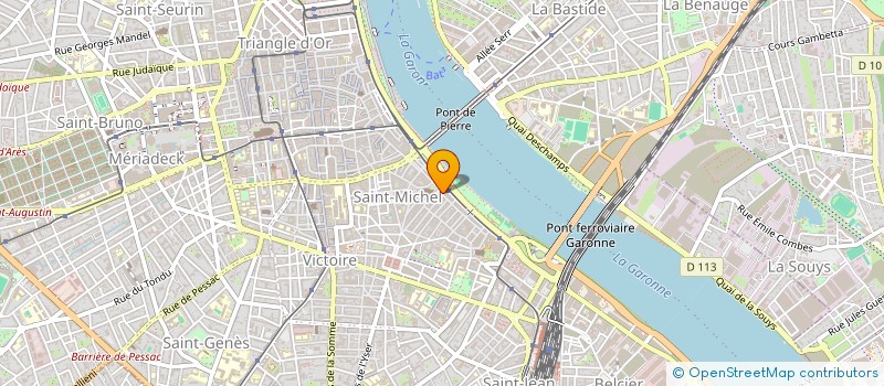 localisation de l'entreprise SARL EMKA BAT  BORDEAUX