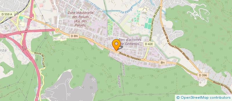 localisation de l'entreprise SARL EML à GEMENOS