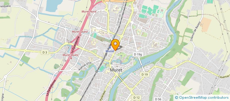 localisation de l'entreprise SARL EMMA  MURET