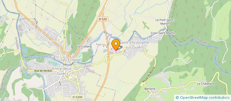 localisation de l'entreprise SARL EMMAEL  SAINT-CHRISTOPHE-SUR-GUIERS