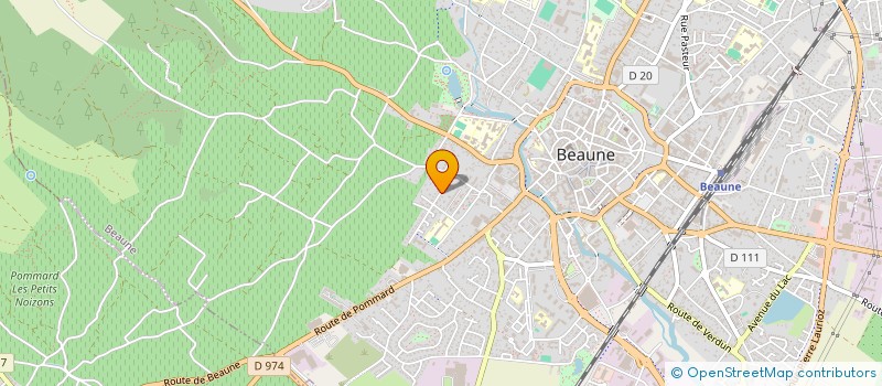 localisation de l'entreprise SARL EMMANUEL PION à BEAUNE