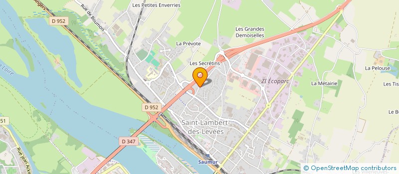 localisation de l'entreprise SARL EMMANUELLA GAUCHER  SAUMUR