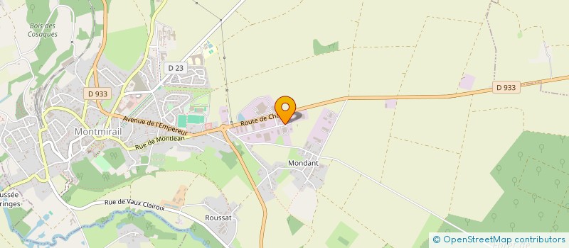localisation de l'entreprise SARL EMMAP à MONTMIRAIL