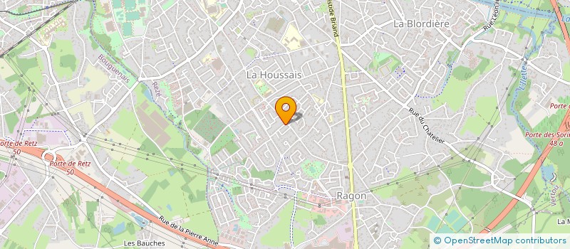 localisation de l'entreprise SARL EMPRUNTEAS à REZE