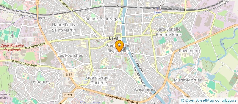 localisation de l'entreprise SARL EMPS-TOUINSI à LAVAL