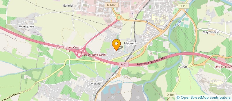 localisation de l'entreprise SARL EMSF BC à CARCASSONNE