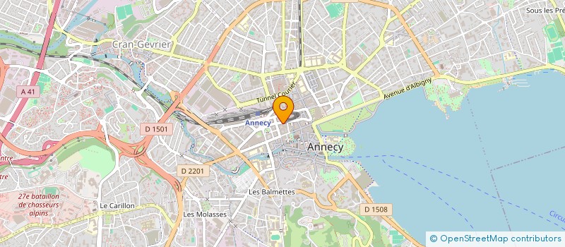 localisation de l'entreprise SARL EMSYL à ANNECY