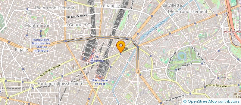 localisation de l'entreprise SARL EMT  PARIS